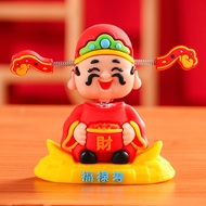 Car Decoration Doll Decoration Desk Cute Car Cartoon God of Wealth Decoration 8LK3