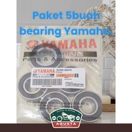 Package of 5 bearings, front and rear wheels, gear bearings YAMAHA Jupiter Z, Vega R, Vega ZR, old J
