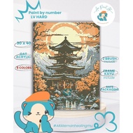 Ara Paint Art JAPAN SERIES Paint by numbers kit I Painting I Painting by number I Graduation Gift I 