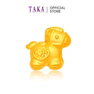 TAKA Jewellery 999 Pure Gold Fortune Horse Charm
