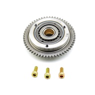 Motorcycle Engine Start Clutch Disc Overrunning Clutch Flywheel Magneto pad for Lifan Zongshen Loncin CG200 CG250 Chines