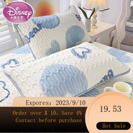 Disney Natural Latex Pillow Case Summer Good-looking Ice Silk Pillowcase One-Pair Package Household Single Double Pillo