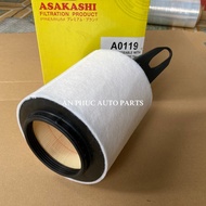 Engine air filter for BMW X1 sDrive 18i 2.0 E84 2010, 2011, 2012, 2013, 2014, 2015 JS Asakashi Japan
