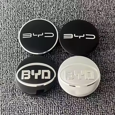 4Pcs 55mm 58mm 68mm Car Styling Wheel Center Cap Hub Replaced Covers For BYD Atto 3 Yuan Plus Song P