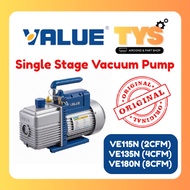 [💯ORIGINAL]VALUE Air-Cond Single Stage Vacuum Pump VE115N(2CFM) VE135N(4CFM) VE180N(8CFM)