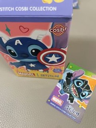 Marvel Stitch Cosbi Collection 盲盒 史迪仔x漫威 黑豹