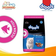Drools Kitten Ocean Fish Real Chicken Dry Cat Food Nutritional Makanan Kucing Premium Protein