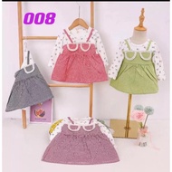 LONG SLEEVE DRESS Imported Girls' Dress Baby Girl Dress Size 1 Year - 2 Years