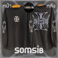 West Coast Fed-Choppers Spider Web Back Shirt [Long Sleeve]