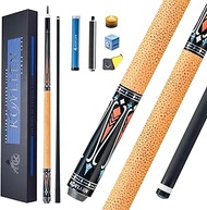 KONLLEN Carbon Fiber Pool Cue Stick 58-inch Professional Pool Sticks for Adults Full Carbon Technolo