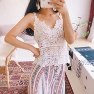 Bohemian Style Knit Top / Bohemian Print Pants