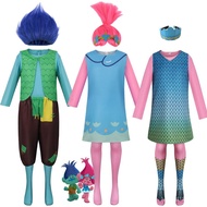 Trolls Poppy Dress - Cosplay Costume for Stage & Halloween