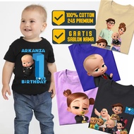 Baby Boss - Baby Boss Family Couple Birthday Clothes