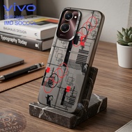 PC152 Case Vivo Y18 Y03 Y36 4G 5G Y27 4G 5G Y27s Y28 4G Y17s 2023 Protector hp Case Glitter/Glossy S