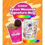 Dunkin Donut Byeon Wooseok Signature Mug Limited Edition