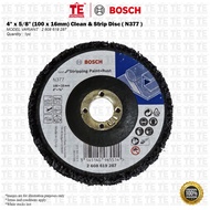 BOSCH 4" x 5/8" ( 100 x 16mm ) Clean & Strip Disc N377 ( 2 608 619 287 ) 1PC