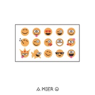Temporary Tattoo - Emoji (No.1)