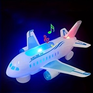 Aeroplane Toy Airbus Lights Sound Moving 360° Airplane Model kids Toy For Boys Girls Birthday Gift