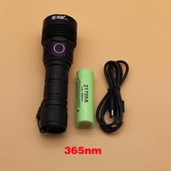 ไฟ LED UV กำจัดรอยเลอะ ความจุสูง 365 ลำแสง UV สำหรับการตรวจสอบสารกระตุ้นการปลอมแปลง ไฟฉาย UV สำหรับต