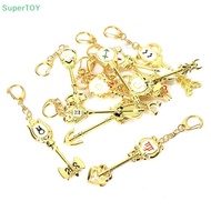 SUPERTOY Cartoon Anime Fairy Tail Zodiac Star Summons Key Twelve Constellation Keychain HOT