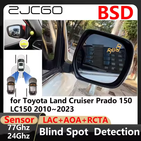 BSD Blind Spot Detection Lane Change Assisted Parking Driving Warnin for Toyota Land Cruiser Prado 1