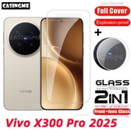 Vivo X300 Pro 2025 Full Cover Tempered Glass Flim For Vivo X300 VivoX300 X 300 Pro X300Pro FE 4G 5G 