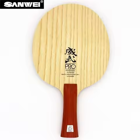 Original SANWEI V5 Pro Table Tennis Blade 7-ply Pure Wood OFF+ Ping Pong Blade Professional Offensiv