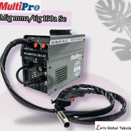 Mesin Las Tanpa Gas Mig Mma Tig 160 A-sc IGBT 450 watt Multipro