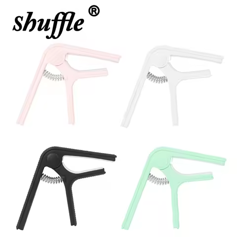 Guitar Capo Tuning Tools Guitar Ukulele Plastics Silicone With Anti-slip Point Universal Capo Guitar