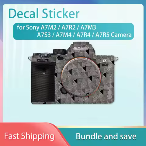For Sony Alpha 7IV ILCE-7M4 A7M2 A7R2 A7S3 Decal Skin A7M4 Camera Skin Sticker Protective Film Cover