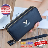 【iFashion】IUNYK Long Women's Wallet Female Purses Tassel Coin Purse Card Holder Wallets Female Pu Le