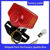 Motorcycle Brake Tail Light Tail Light Assembly with Bulb for  CT70 CT90 CT125 XL70 CL70 CL90 Jialin