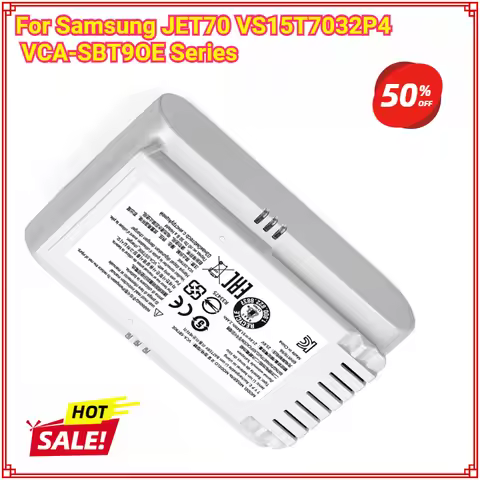 Vacuum Cleaner Battery for Samsung Jet 70 Dust Collector Battery VS15T7032P4 VCA-SBT90E VS15R8542S1 