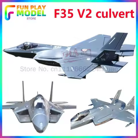 F35 V2 Ducted Fan Airplane Rc Fixed Wing Jet Fighter Remote Control Aircraft Model Six Channel For A