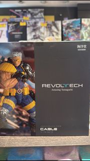 (黃埔聚寶坊B1b號舖門市現貨)海洋堂 Revoltech 山口式 X-MEN X戰警 變種特攻 CABLE 機堡 Ver.1.5 特典版