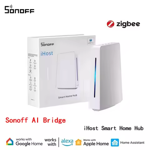 SONOFF AIBridge iHost Smart Home Hub 2GB/4GB Gateway AI Bridge Matter Gateway Supports WiFi Lan Cont