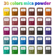 30Colors/Mica Powder Set、Epoxy Resin Pigment Mica Powder sequin、Epoxy Resin/Synthetic Resin/Cast Res