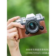 Suitable for Single-Shoulder Leather Case Portable XT50Photography Bag X-T50Half-frame Mirrorless Ca
