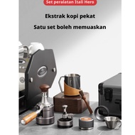 Hero Professional Espresso Barista Kit (9-Piece Set) in Aluminum Suitcase | 58mm Bottomless Portafil