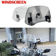 Motorcycle Windshield Extension Adjustable Spoiler Deflector For HONDA GoldWing 1800 GL1800 F6C Gold