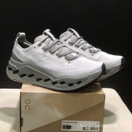 On Cloudsurfer Max shock-absorbing breathable running shoes Grey OU23