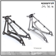 Aceoffix Titanium Rear Triangle 467g for trifold