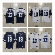 Dallas Cowboys Dallas Cowboys Rugby Jersey No. 13 DOWNS Jersey Sports