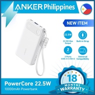 ∢ — ∵ Anker Powercore 10,000Mah 22.5W IQ USB-C Port Powerbank Portable charging computer