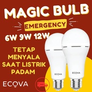 Ecova Magic Bulb Emergency Light LED Hanging Bulb 6 9 Watt