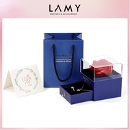 LAMY Square Blue Box jewelry Box gift Set - Blue 7003