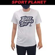 adidas Men 3 Stripe Durban Shirt Baju Lelaki (IV1652) Sport Planet 25-37
