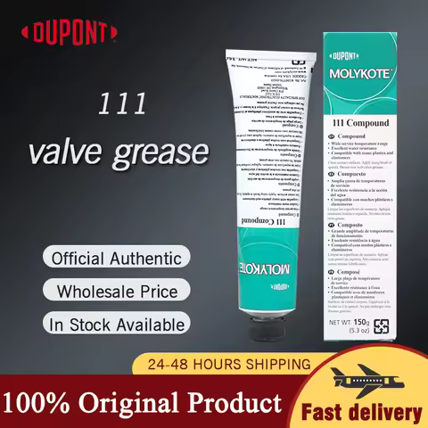 DuPont Molykote 111 Compound DC111 Valve Lubricant Sealant 150g Food Grade Silicone Grease for O-Rin