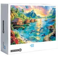 Tropical Oasis New Style Jigsaw Puzzle Fun Home Game Decoration Gift