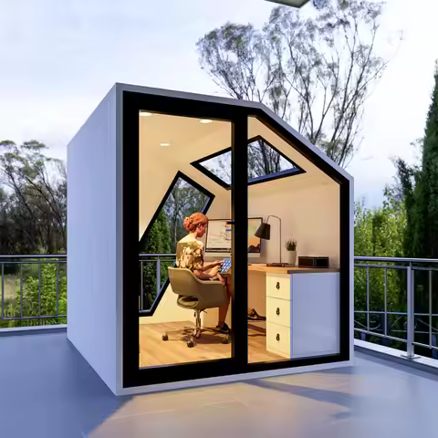 Ready Assembled Garden Apple Cabin Container Home Ideal Prefabricated House for Sleeping Cozy Contai